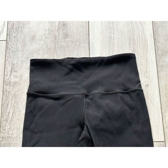 Athleta black elation rib tight leggings size XS - Picture 3 of 11